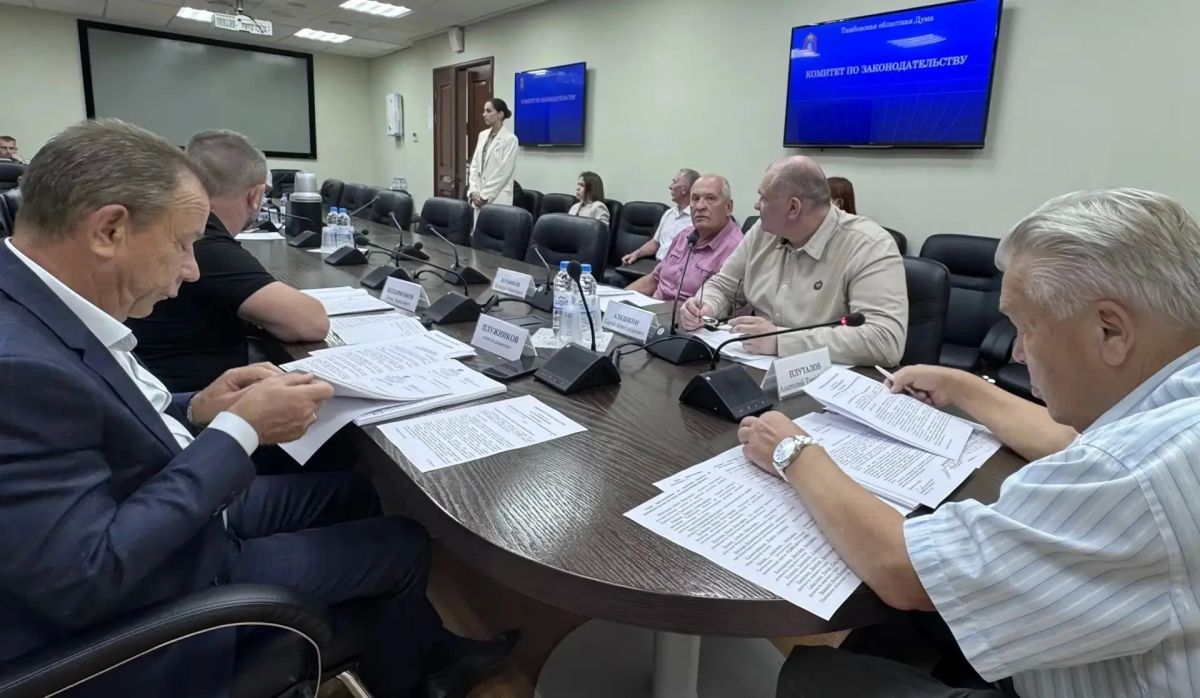Под председательством Анатолия Плуталова прошло заседание комитета по законодательству Под председательством Анатолия Плуталова прошло заседание комитета по законодательству