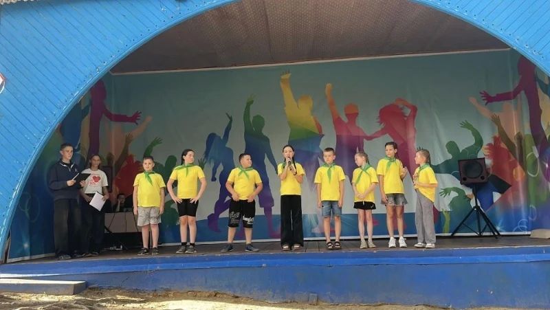 В детском лагере «Акварель» Тамбовской области стартовала смена для ребят из Новоайдара