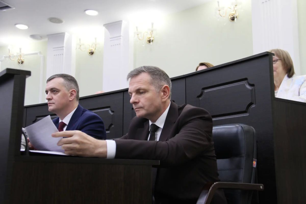 Председатель избирательной комиссии Тамбовской области Андрей Офицеров принял участие в заседании Тамбовской областной Думы