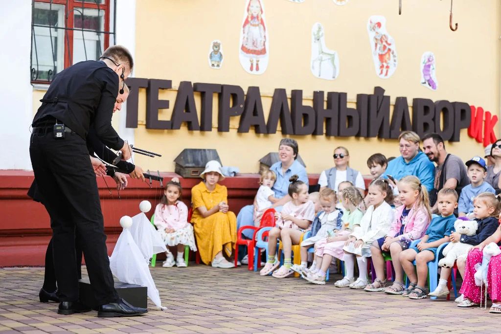В Театральном дворике в Тамбове до конца августа покажут спектакли для детей