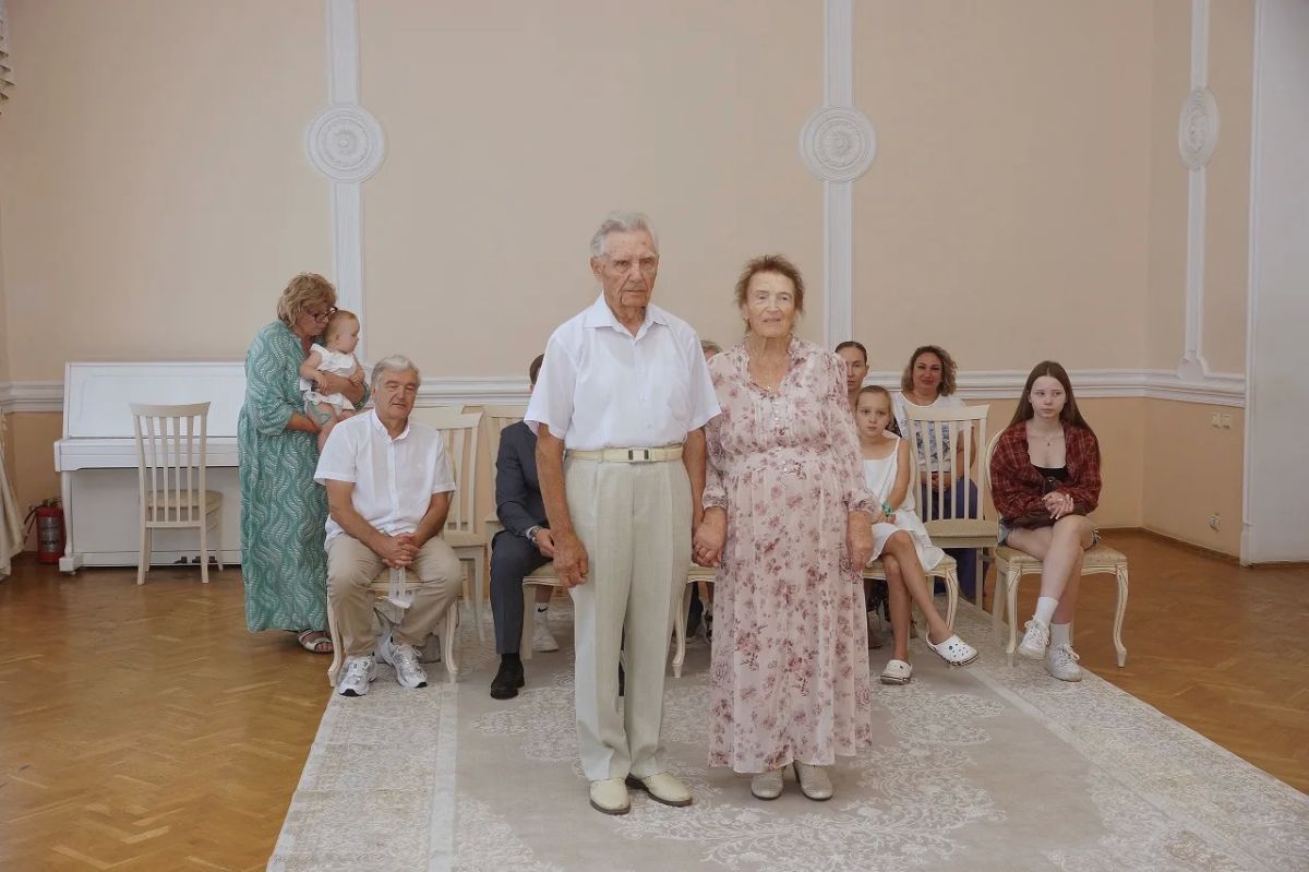 Железная свадьба: супруги Токаревы из Тамбова отметили 65летие семейной жизни