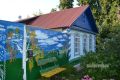 Пенсионерка из Мичуринска расписала свой дом в сказочном стиле