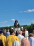 В рабочем посёлке Новая Ляда Тамбовского муниципального округа открыли памятник преподобному Силуану Афонскому