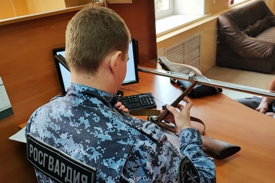 Тамбовские росгвардейцы за неделю проверили около 250 владельцев оружия