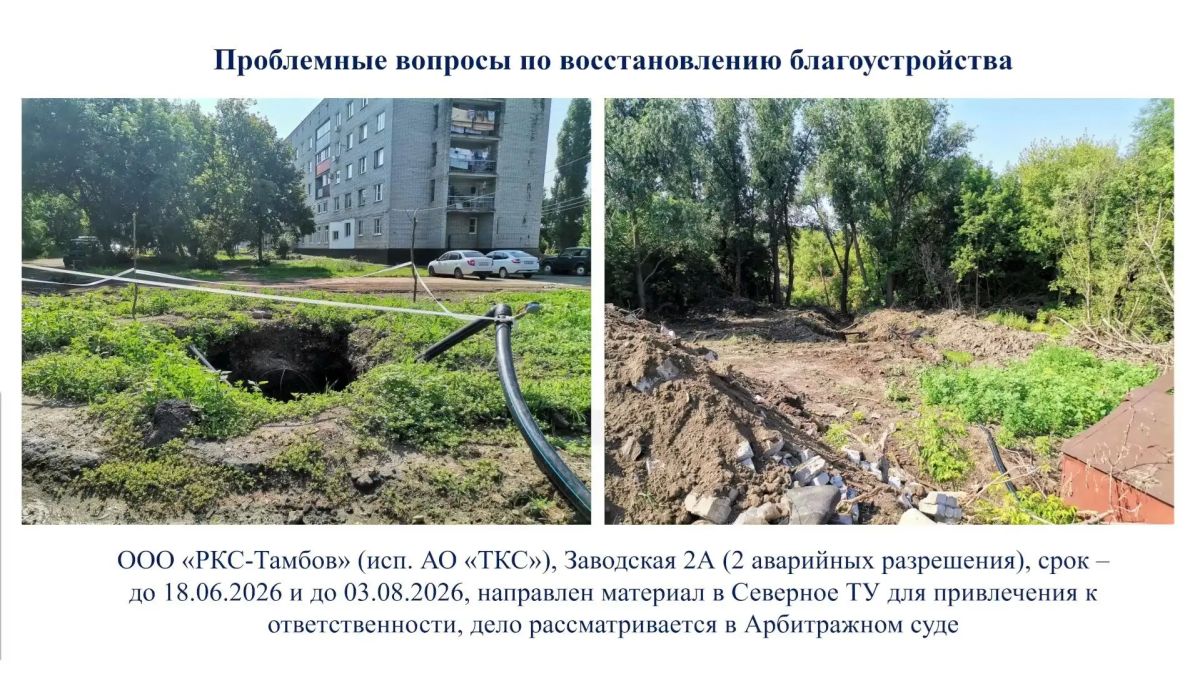 Максим Косенков раскритиковал «РКС-Тамбов» за 67 просроченных раскопок Максим Косенков раскритиковал «РКС-Тамбов» за 67 просроченных раскопок
