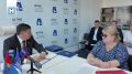 Евгений Первышов провёл приём граждан в Штабе общественной поддержки Тамбовской области