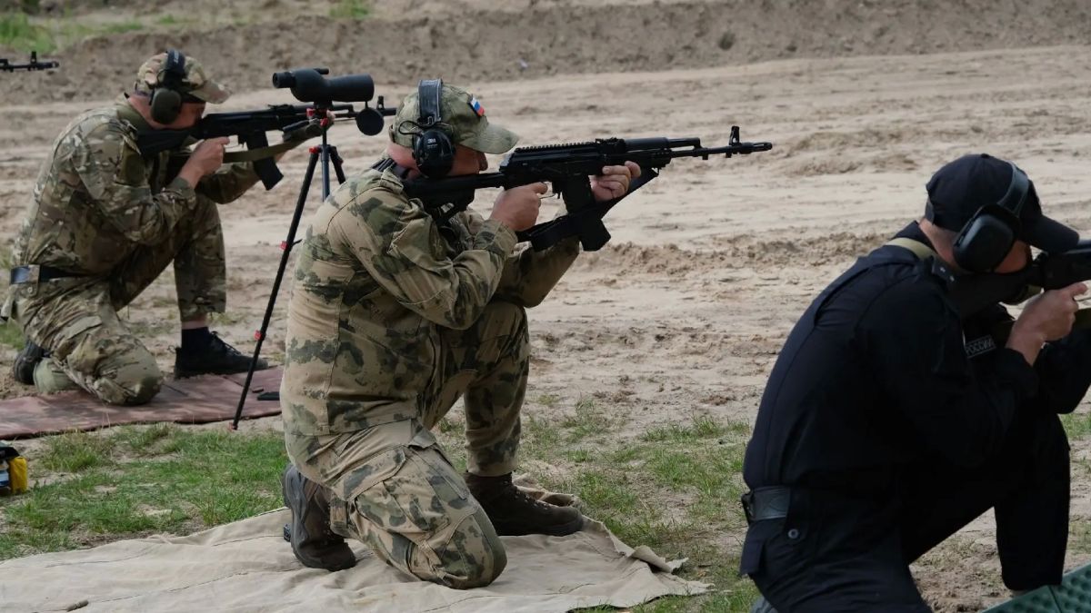 Лично-командные соревнования по стрельбе из автомата Калашникова, посвященные 100-летию образования тамбовского Общества "Динамо" Лично-командные соревнования по стрельбе из автомата Калашникова, посвященные 100-летию образования тамбовского Общества "Динамо"