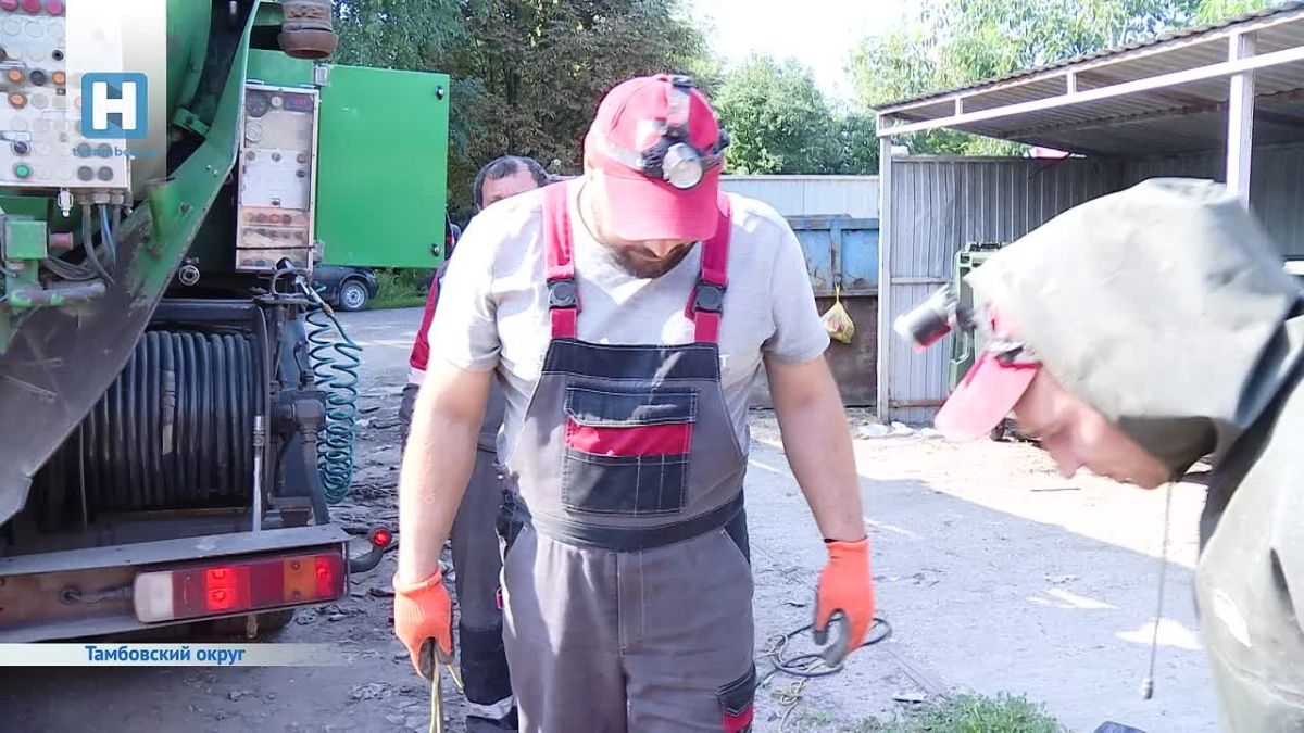 В Тамбове приступили к плановой очистке городской канализации