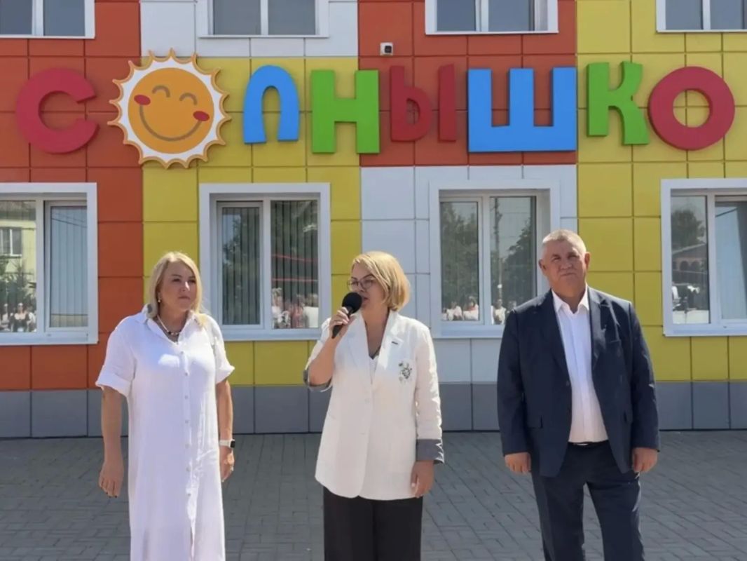 В городе Рассказово после капремонта открылся детский сад «Солнышко» В городе Рассказово после капремонта открылся детский сад «Солнышко»