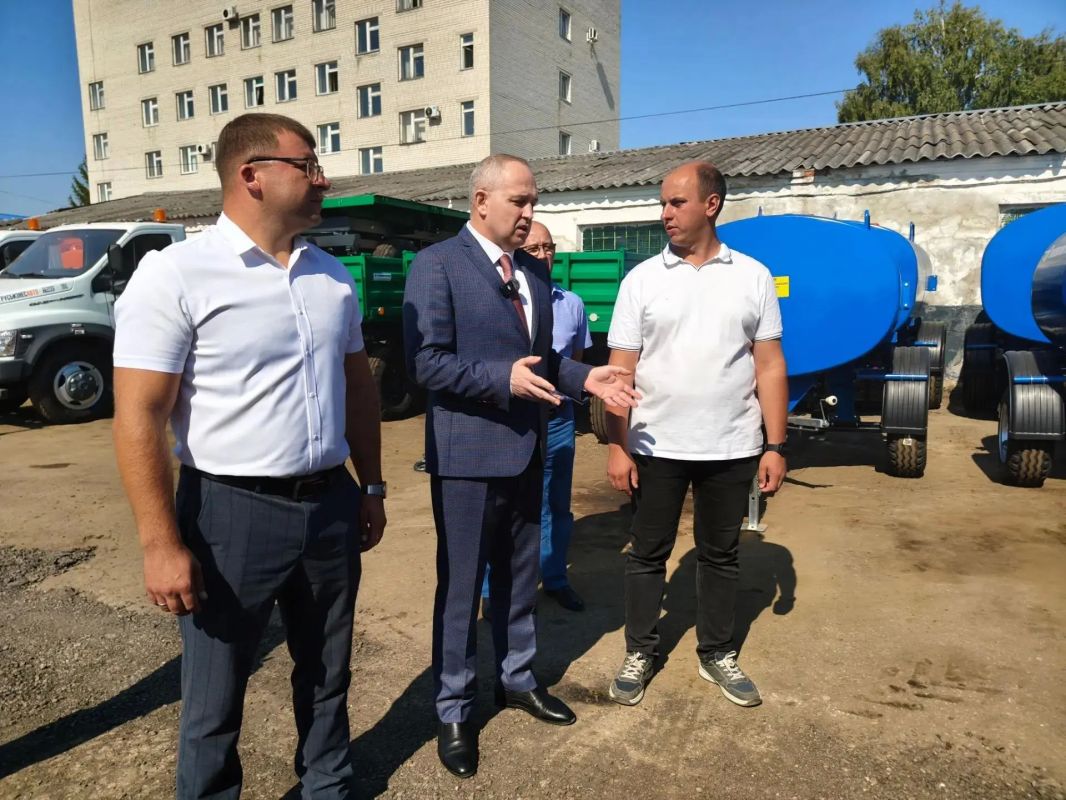 Новая коммунальная техника ускорит уборку Тамбова в три раза