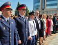 В Тамбовской области руководитель и сотрудники регионального следственного управления СК России приняли участие в торжественном мероприятии, приуроченном к празднованию Дня Государственного флага Российской Федерации