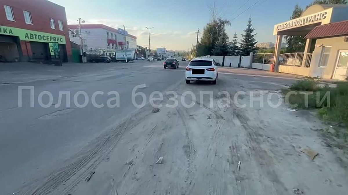 В Тамбове в ДТП пострадал велосипедист