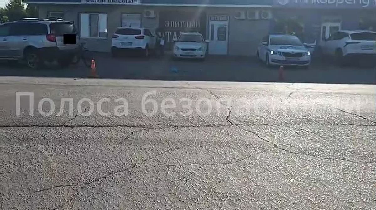 В Мичуринском округе в ДТП пострадал велосипедист