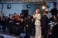 В минувшие выходные во внутреннем дворе Учебного театра ТГУ имени Г. Р. Державина состоялся концерт «Киномюзикл в стиле джаз» в рамках летнего фестиваля «Лето
