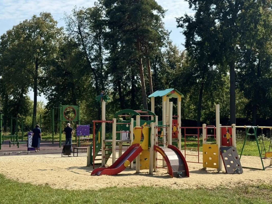 В рассказовском парке «Патриот» установили площадку для выполнения нормативов ГТО В рассказовском парке «Патриот» установили площадку для выполнения нормативов ГТО