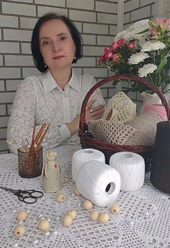 Рассказовские мастерицы выбрали Посла вязания в России Рассказовские мастерицы выбрали Посла вязания в России