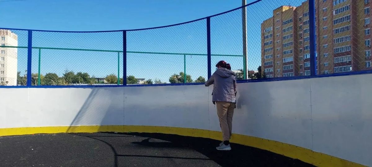 В Летке обновили спортивную площадку В Летке обновили спортивную площадку