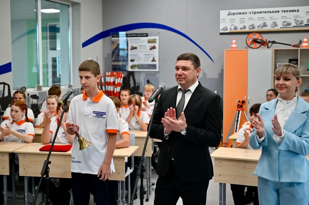 В школе № 3 Тамбова открылся первый в области дорожный класс В школе № 3 Тамбова открылся первый в области дорожный класс