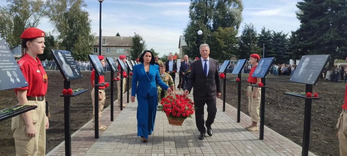 Аллея Памяти расположена в Парке культуры Аллея Памяти расположена в Парке культуры