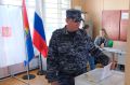 В Тамбове росгвардейцы проголосовали на выборах депутатов Госдумы и регионального парламента