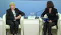 На брифинге в медиацентре выступила депутат Государственной Думы РФ Тамара Фролова
