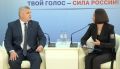 На брифинге в медиацентре выступил участник СВО, участник программы «Время героев», председатель Тамбовской городской Думы Константин Кутейников