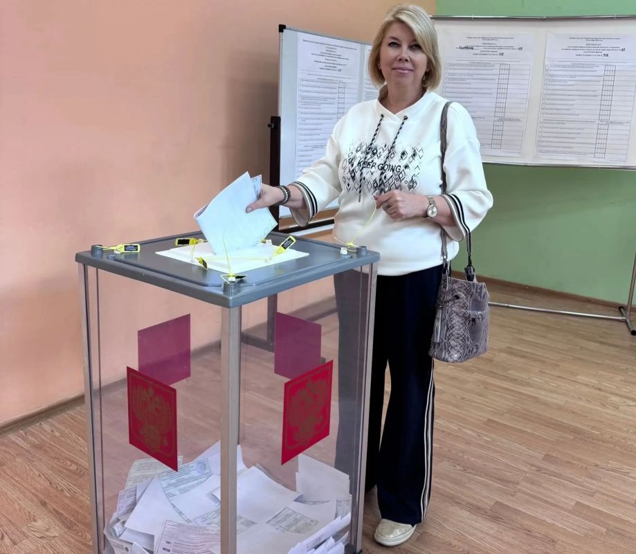 Представители научного сообщества активно голосуют в Тамбовской области Представители научного сообщества активно голосуют в Тамбовской области