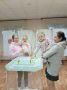 В Мичуринске сёстры-близнецы проголосовали вместе с дочками