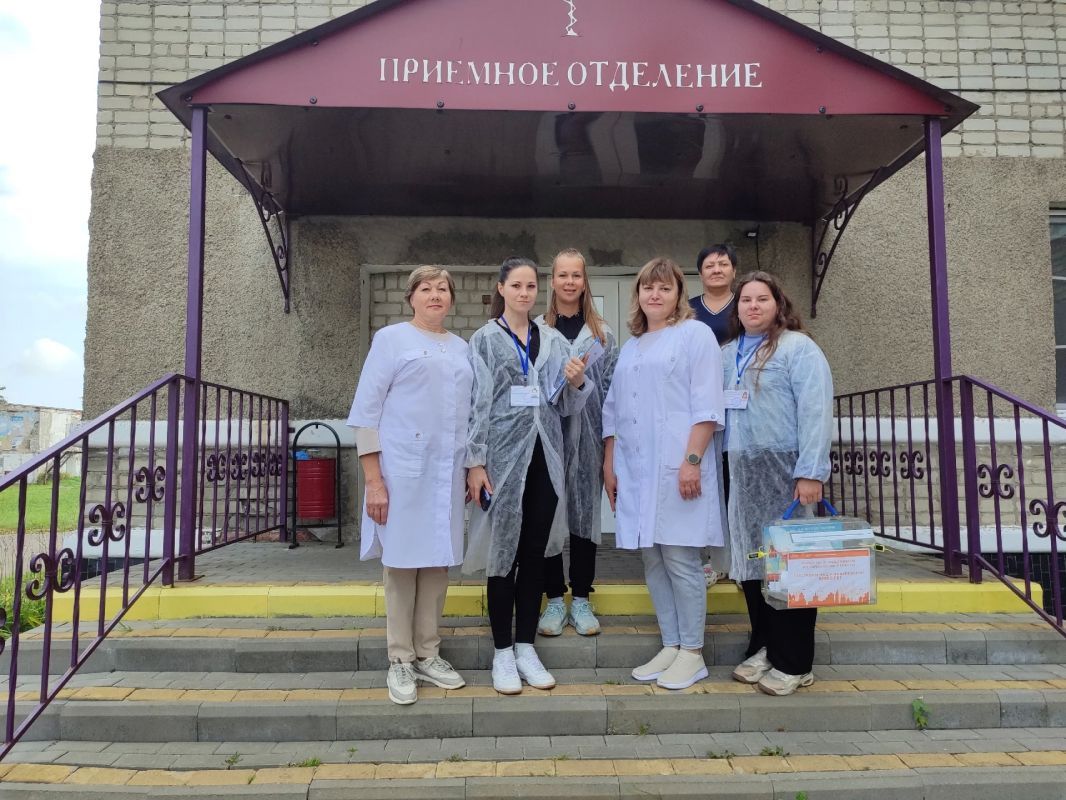 В Тамбовской области выездная избирательная комиссия посетила роддом В Тамбовской области выездная избирательная комиссия посетила роддом