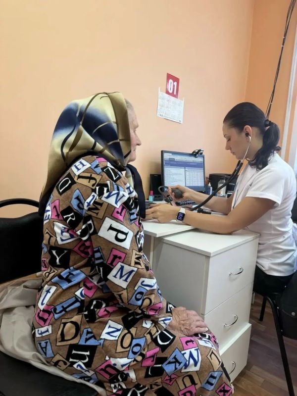 Врачебная бригада Рассказовской ЦРБ провела приём в селе Дмитриевщина