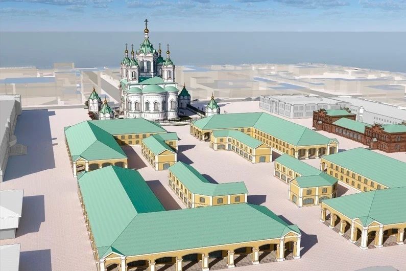 Тамбовская епархия объявила благотворительный сбор на строительство собора на Центральном рынке в Тамбове Тамбовская епархия объявила благотворительный сбор на строительство собора на Центральном рынке в Тамбове