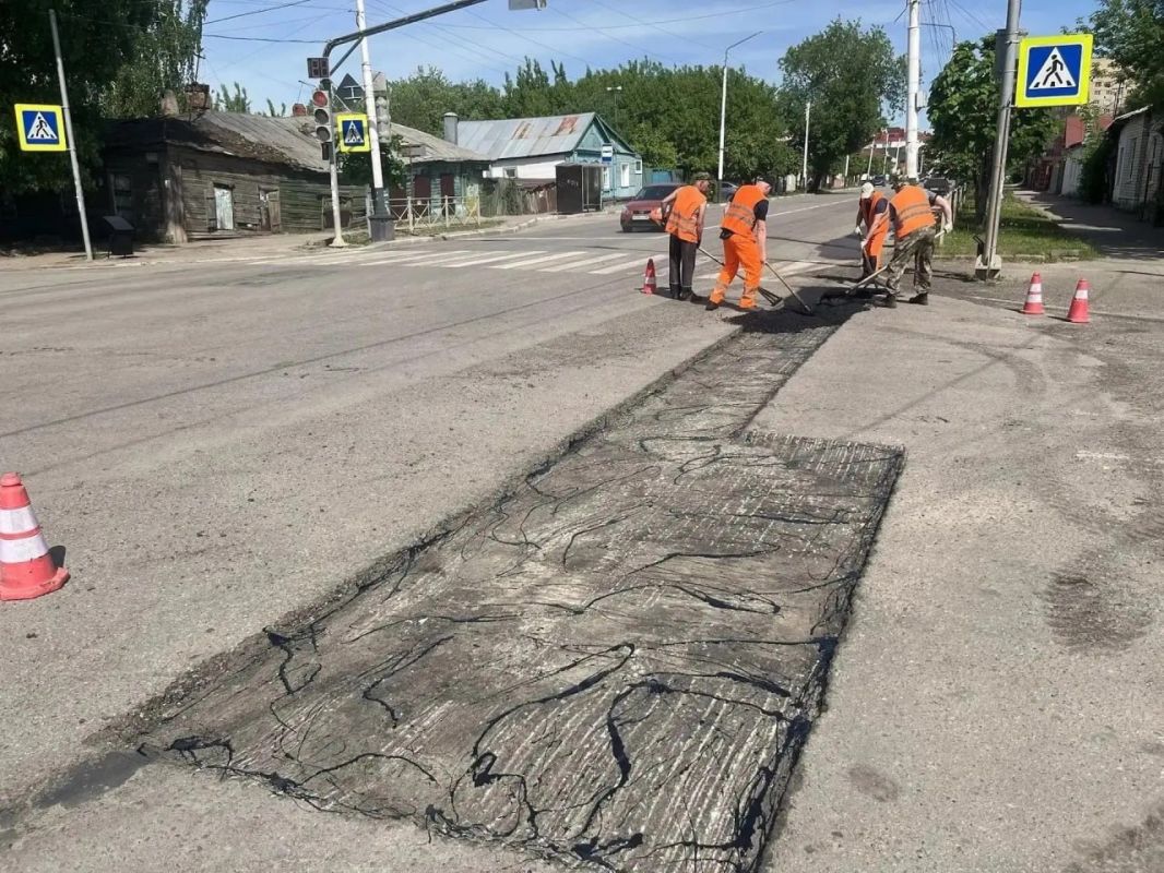 Ямочный ремонт в этом году выполнили на 92 улицах города Ямочный ремонт в этом году выполнили на 92 улицах города