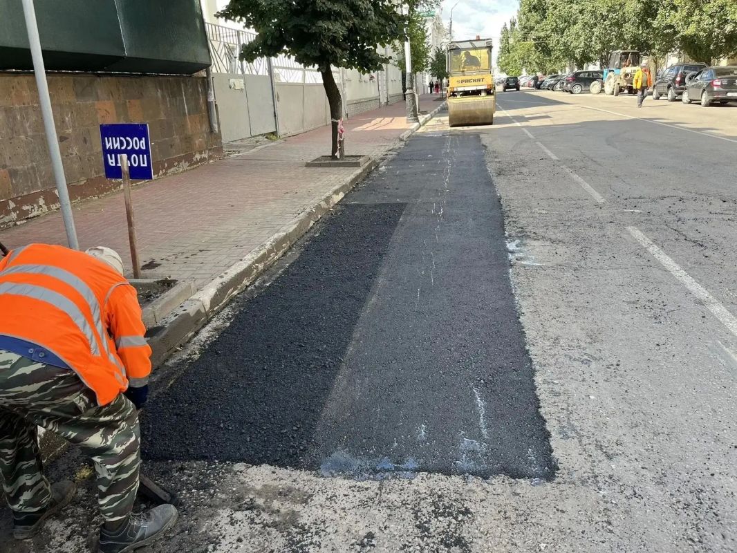 В Тамбове подвели итоги проведенного ямочного ремонта с начала года В Тамбове подвели итоги проведенного ямочного ремонта с начала года