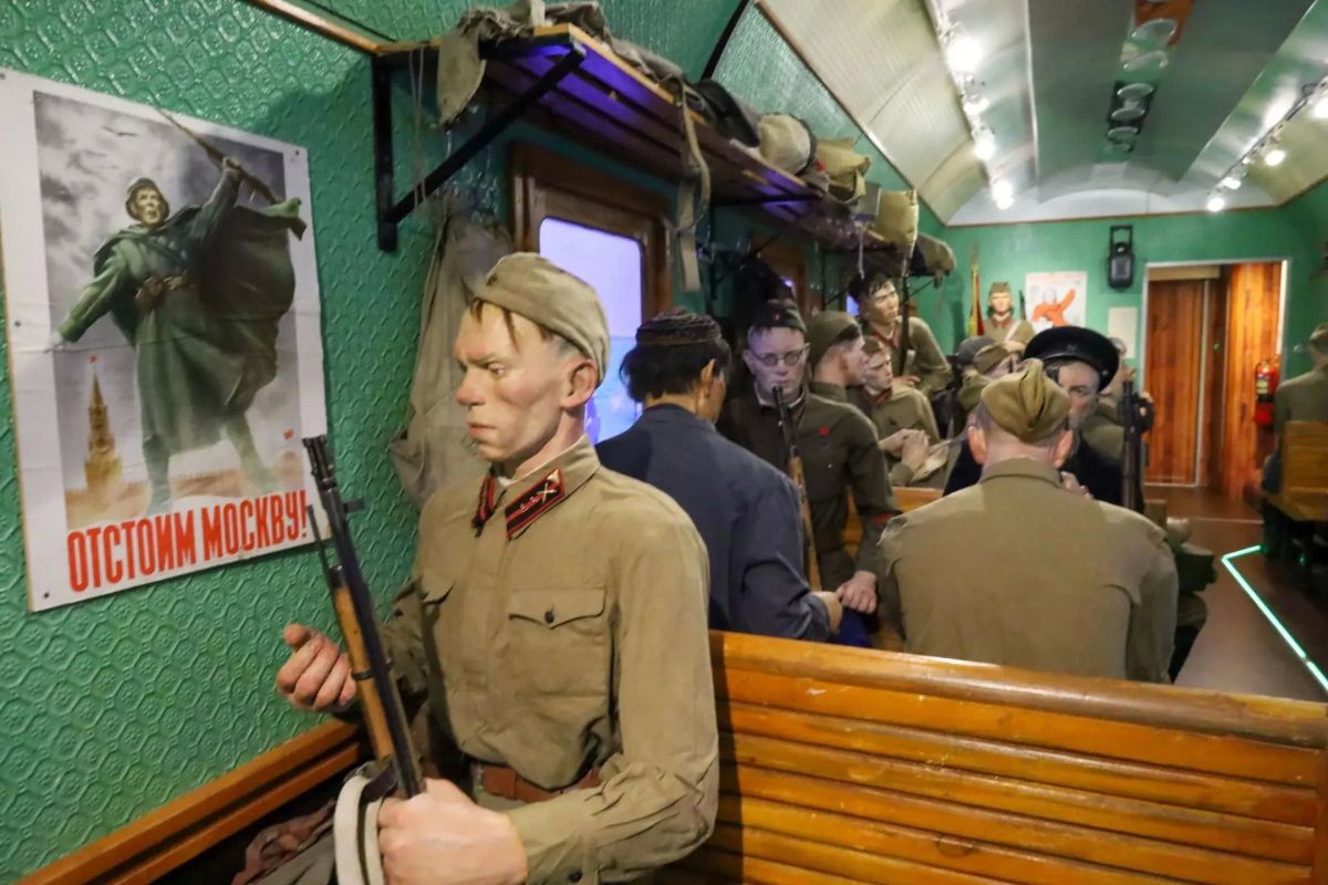 «Поезд Победы» прибыл в Тамбов «Поезд Победы» прибыл в Тамбов