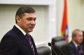 Глава региона Евгений Первышов на первом заседании Тамбовской областной Думы восьмого созыва поздравил с началом работы в новом статусе всех переизбранных и вновь избранных депутатов