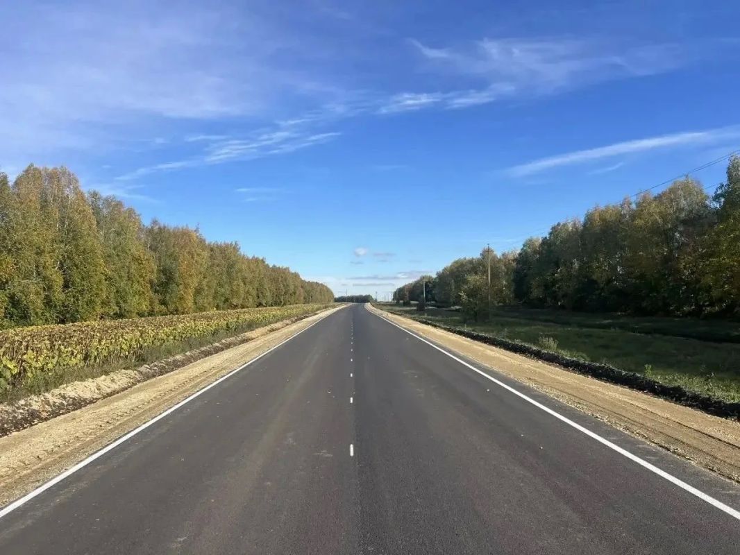 На участке дороги, связывающем Сосновский и Староюрьевский округа, завершается ремонт На участке дороги, связывающем Сосновский и Староюрьевский округа, завершается ремонт