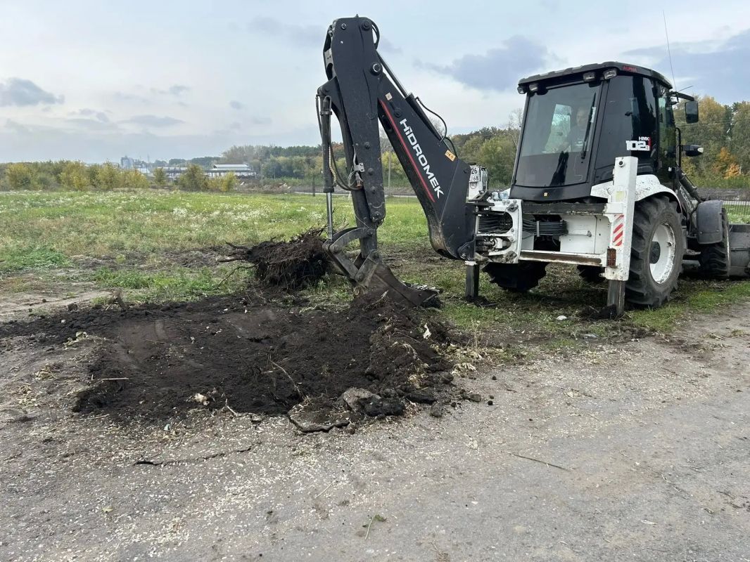 В Тамбове проводится обустройство кладбища в деревне Лужки В Тамбове проводится обустройство кладбища в деревне Лужки