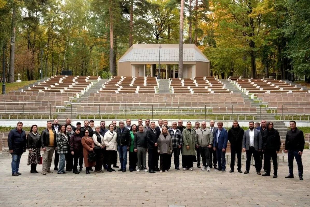 Делегация из Тамбова участвует во Всероссийском форуме по благоустройству в Москве