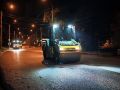На улице Московской приступили к укладке финишного слоя асфальта