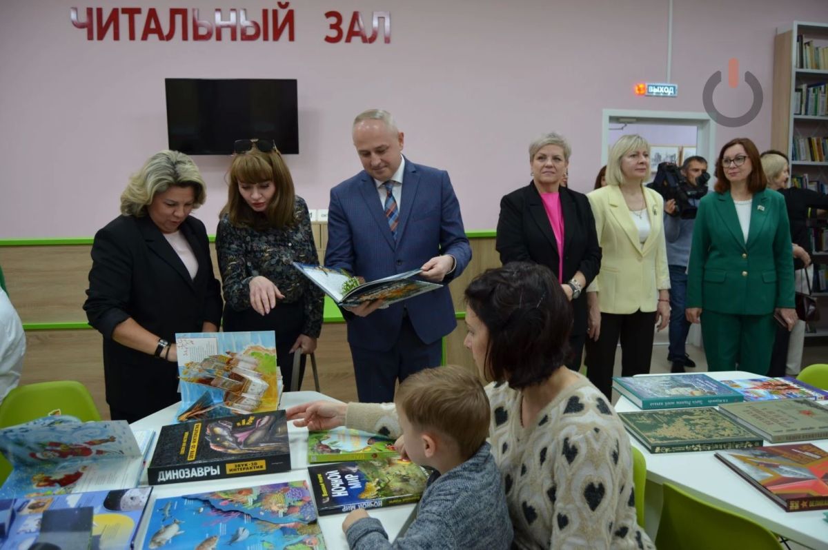 В Тамбове открылась обновленная библиотека имени Н.А. Некрасова. Она стала четвертой по счету модельной в областном центре