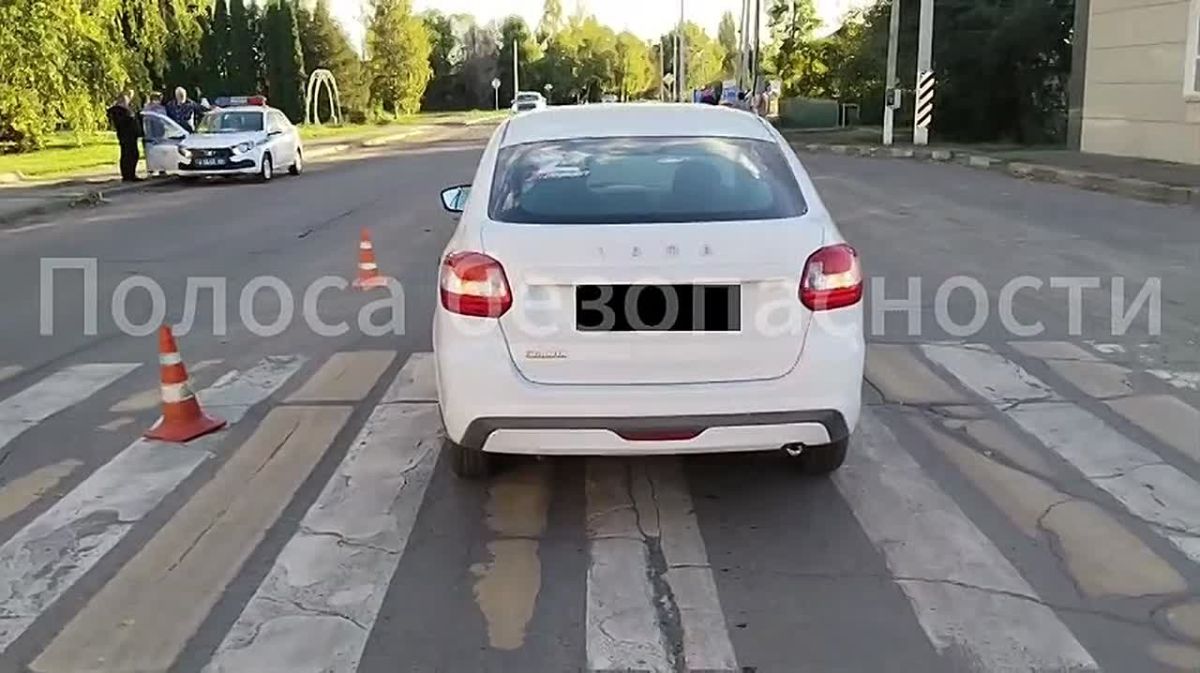 В Сатинке водитель «Лады» сбил пенсионера на переходе