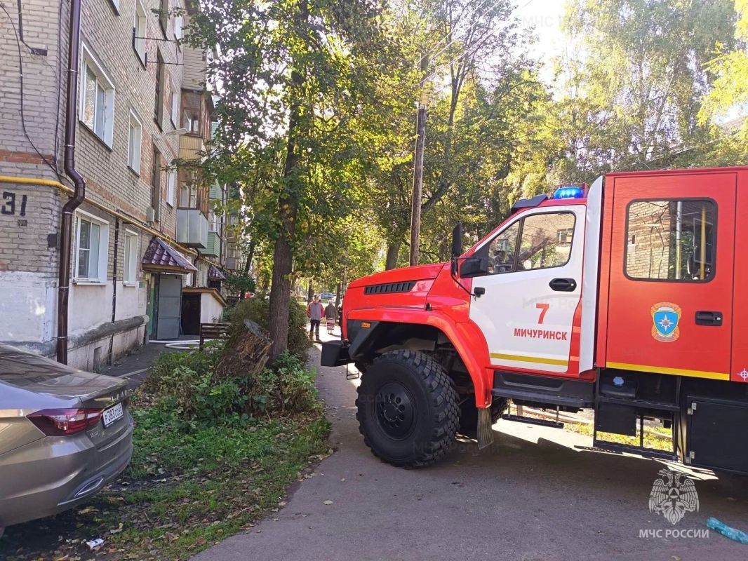 Сводка за сутки. За прошедшие сутки на территории Тамбовской области ликвидирован 1 техногенный пожар