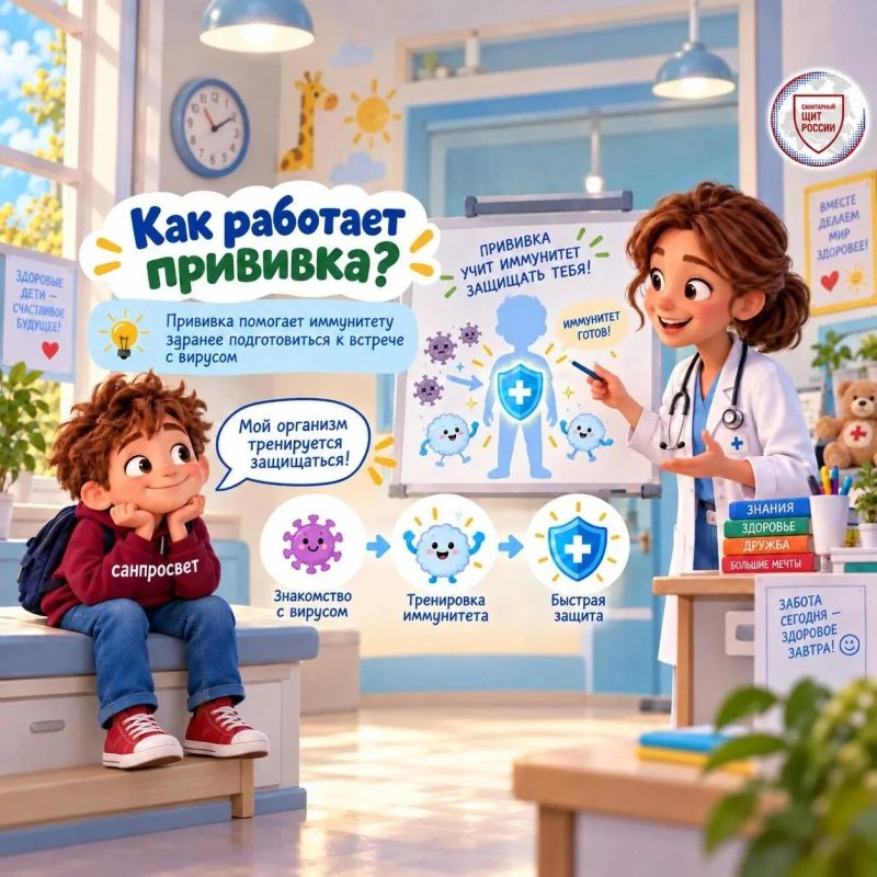 Как вакцинация помогает сохранить здоровье – рассказывает Петя Лентяев Как вакцинация помогает сохранить здоровье – рассказывает Петя Лентяев