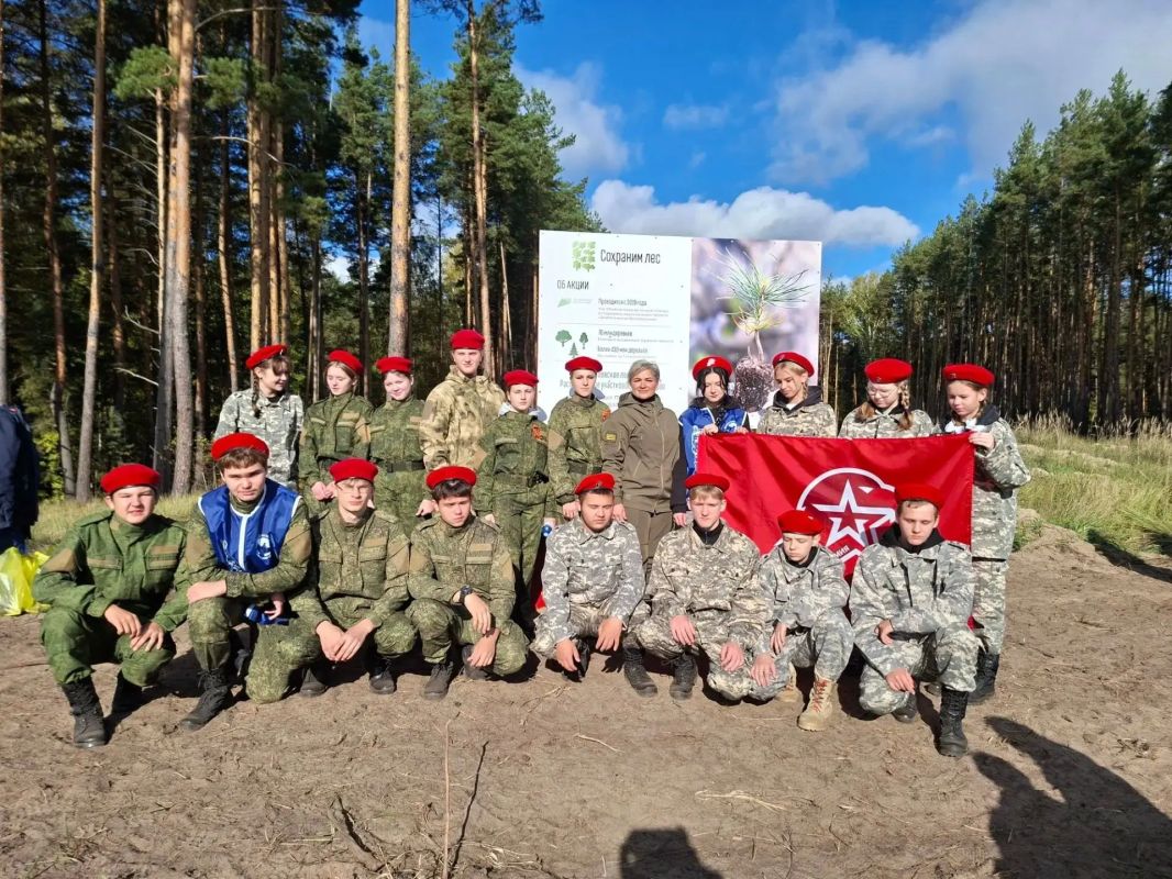 Сегодня, 7 октября, в Тамбовской области прошло центральное мероприятие Всероссийской акции «Сохраним лес» Сегодня, 7 октября, в Тамбовской области прошло центральное мероприятие Всероссийской акции «Сохраним лес»