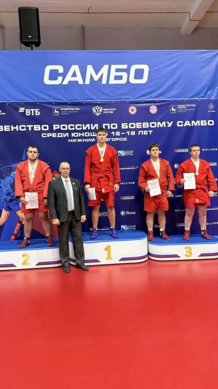 Александр Беляков из Тамбовской области завоевал золото Первенства России по боевому самбо Александр Беляков из Тамбовской области завоевал золото Первенства России по боевому самбо