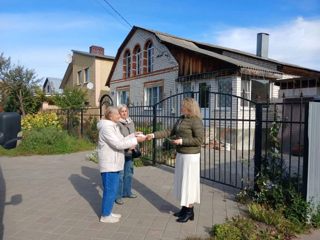 В Тамбове проводят подомовые обходы для разъяснения правил складирования древесных отходов