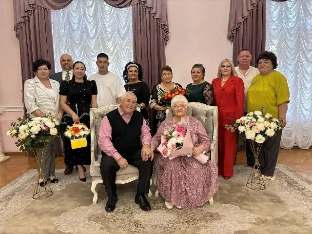 В Тамбове семья Бельковых отметила золотую свадьбу