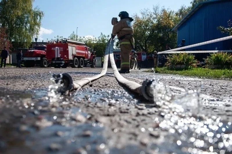 В Тамбовском округе при пожаре в жилом доме погиб мужчина