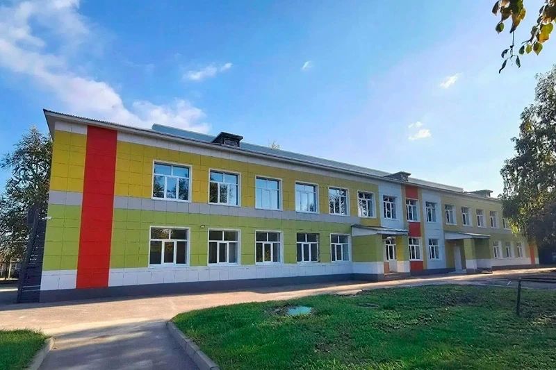 В посёлке Сатинка завершили капитальный ремонт детского сада «Берёзка»