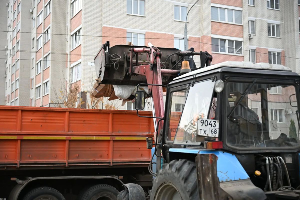 Ежедневно с городских площадок вывозят около 600 кубометров мусора Ежедневно с городских площадок вывозят около 600 кубометров мусора